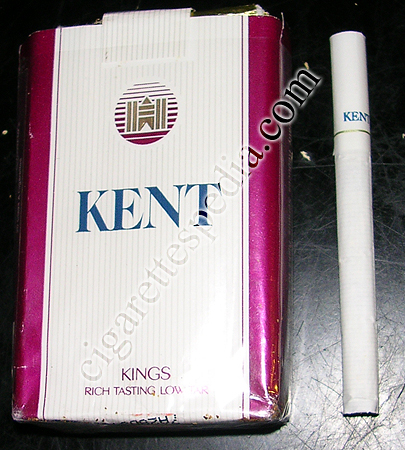 A soft pack of USA-made Kent Full Flavor cigarettes. From New York.
