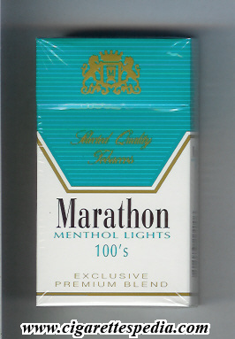 marathon exclusive premium blend menthol lights l 20 h cyprus greece