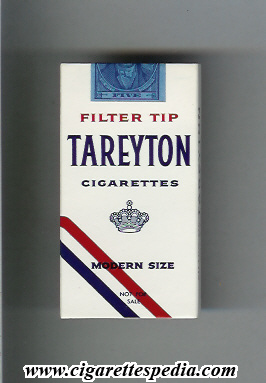 tareyton design 2 filter tip ks 5 h usa