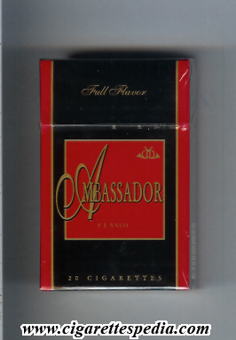 ambassador french version classic full flavor ks 20 h england france
