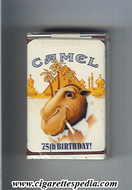 camel collection version 75th birthday ks 20 s lights usa