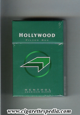 hollywood brazilian version design 3 with big h menthol american blend filter ks 20 h green light green black cuba