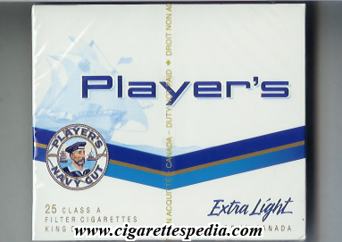 player s navy cut with ship extra light ks 25 b white blue canada