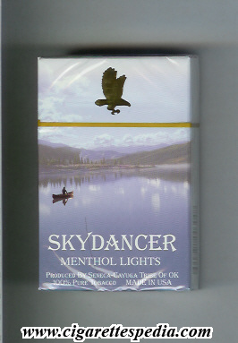 skydanser design 2 with a boad menthol lights ks 20 h skydanser from below usa
