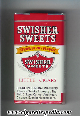 swisher sweets strawberry flavor l 20 s little cigars usa