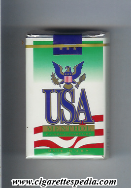 usa american version design 2 menthol filters cigarettes ks 20 s usa