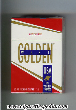 golden west american blend usa ks 20 h white red usa