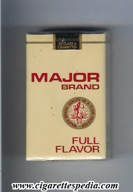 major brand full flavor ks 20 s usa