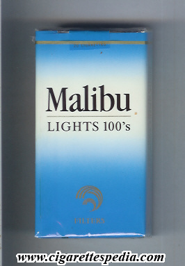 malibu american version horizontal name lights l 20 s usa