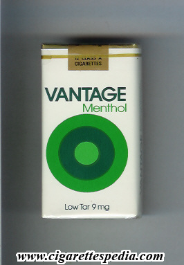 vantage old design menthol menthol in the right from below ks 12 s usa