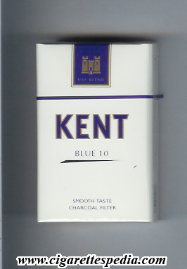 kent usa blend blue 10 smoosh taste charcoal filter ks 20 h mexico