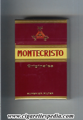 montecristo spanish version originales superior filter ks 20 h red yellow spain