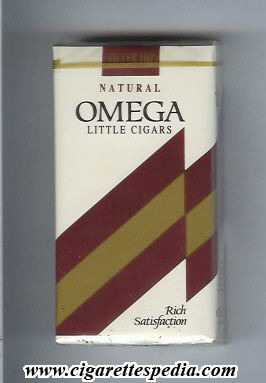 omega american version little cigars rich satisfacton natural l 20 s usa