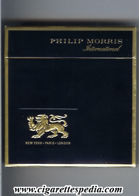 philip morris design 2 international ks 20 b dark blue