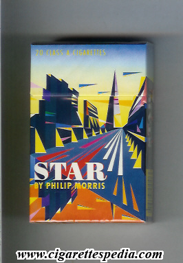 star swiss version by philip morris ks 20 h horizontal name switzerland