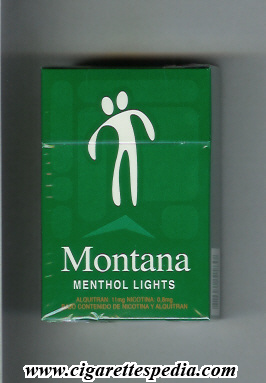 montana chilean version collection design menthol lights ks 20 h picture 2 peru chile