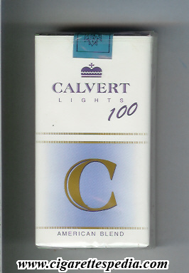 calvert c lights american blend l 20 s uruguay