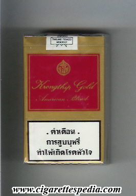 krongthip gold american blend ks 20 s thailand