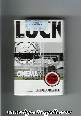 lucky strike collection design luckyflavor com ar filters cinema ks 20 s argentina usa