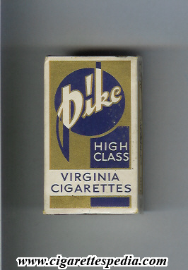 pike high class virginia cigarettes s 10 h malta
