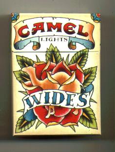 Camel Wides Lights Art Issue (designed by Scott Campbell - pic.1) KS-20-H U.S.A..jpg