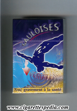 gauloises collection design with gymnast ks 20 h france