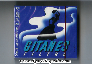 gitanes blue gitanes filtre s 20 b blue white france