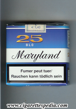maryland belgian version blo s 25 s blue white belgium