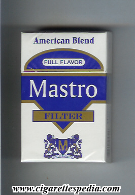mastro filter american blend full flavor ks 20 h chile paraguay