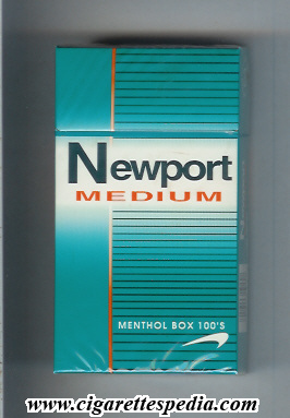 newport medium menthol l 20 h usa