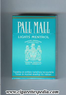 File:Pall mall american version famous american cigarettes lights menthol ks 20 h light green finland usa.jpg