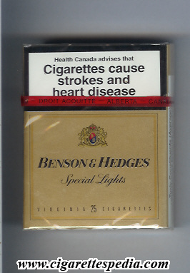 Buy Cheap Cigarettes Benson & Hedges Special Filter In UK