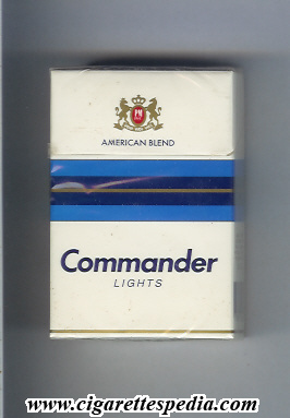 commander american version design 2 american blend lights ks 20 h brazil usa