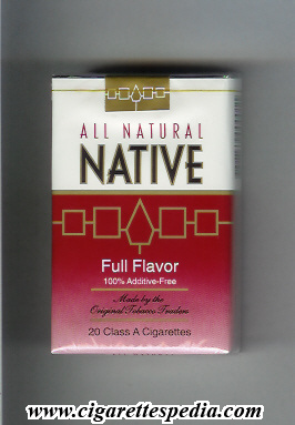 native all natural 100 additive free full flavor ks 20 s usa