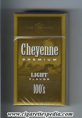 cheyenne premium light flavor l 20 h usa