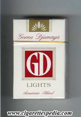 gd gorna djumaya lights american blend ks 20 h white red bulgaria