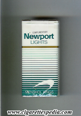 newport lights menthol white green ks 10 s usa