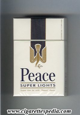 peace super lights ks 20 h white blue design 2 japan