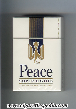 Peace (Super Lights) KS-20-H (white and blue design 2) - Japan