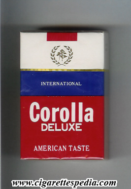 corolla international deluxe american taste ks 20 h south korea