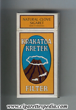 krakatoa kretek filter l 10 h indonesia