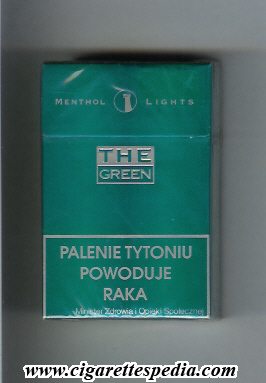 the green menthol lights ks 20 h poland