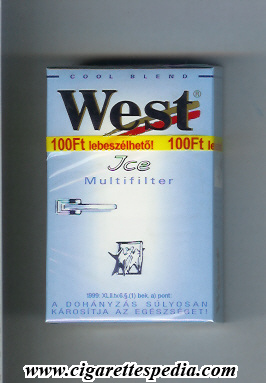 west ice cigarettes where to buy West 'R' (Multifilter Ice Cool Blend) KS-20-H - Hungary