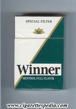 does greece sell menthol cigarettes Winner (greek version) (Menthol Full Flavor) KS-20-H - Greece