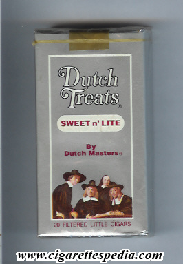dutch treats little cigars sweet n lite l 20 s usa