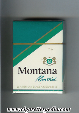 montana mexican version menthol ks 20 h mexico