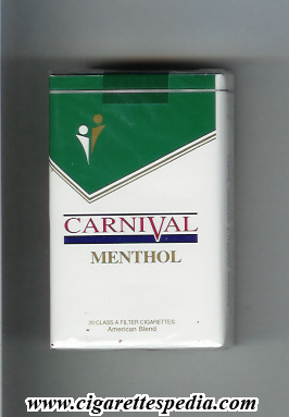 carnival south korean version menthol ks 20 s south korea