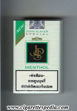 jps menthol ks 20 s white black thailand england