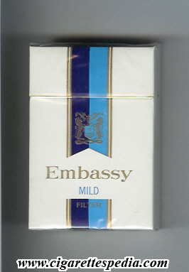 embassy english version with vertical stripes embassy from below mild filter ks 20 h kenya england