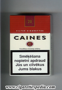 caines ks 20 h classic taste white red latvia denmark